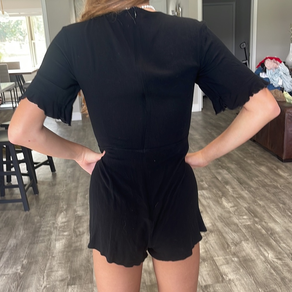 MISSGUIDED CUT OUT ROMPER - Picture 2 of 2